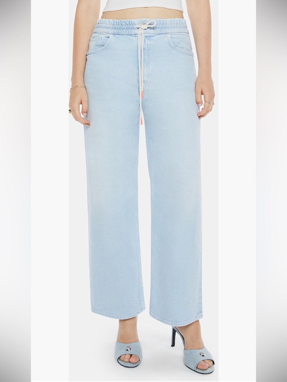 BNWOT MOTHER The Drawn Tagger Flood Jean